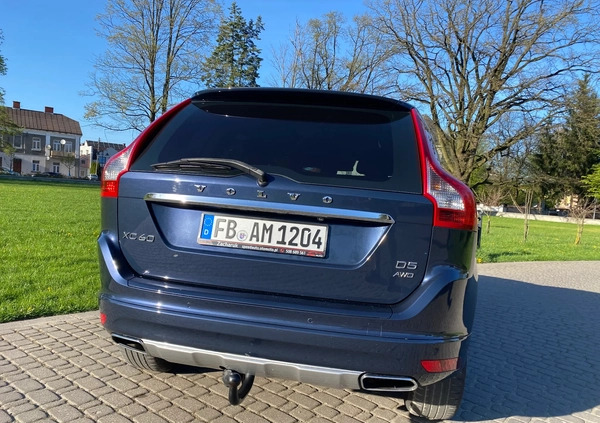 Volvo XC 60 cena 75900 przebieg: 194200, rok produkcji 2014 z Świeradów-Zdrój małe 379